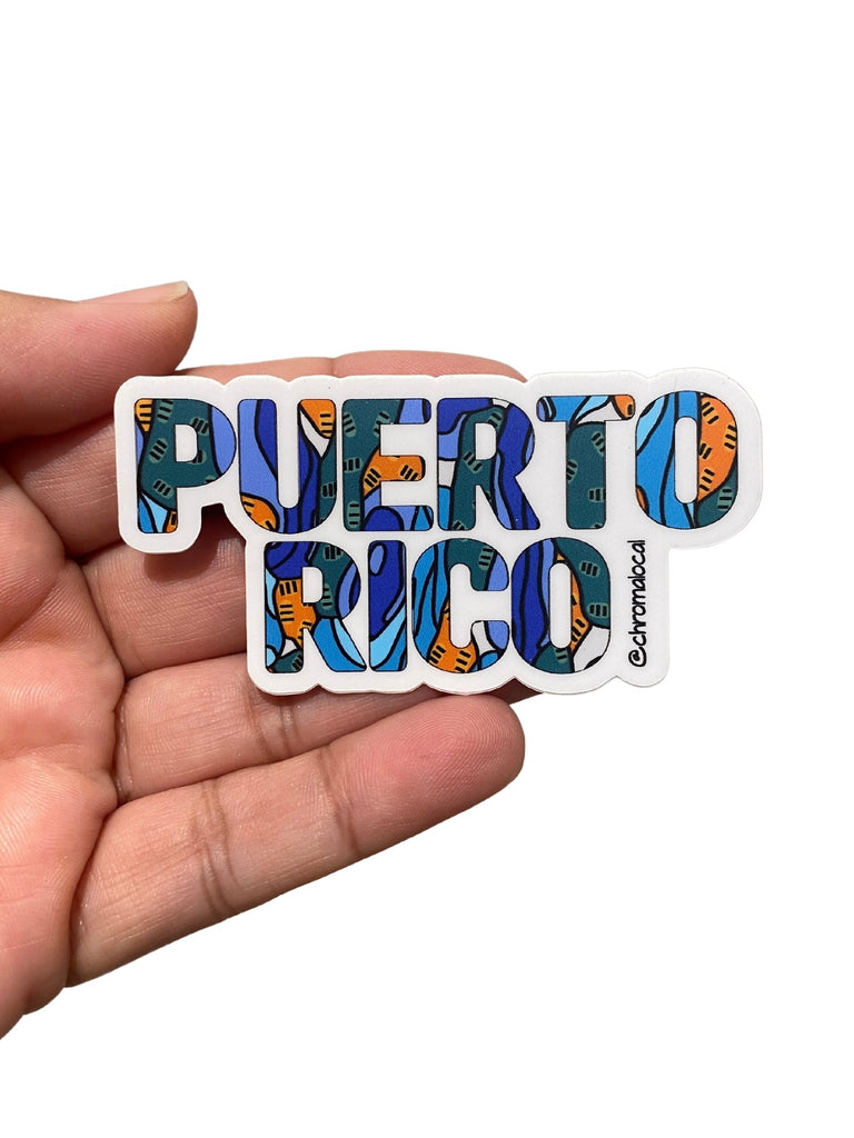 CHROMA LOCAL- Chroma Mural Puerto Rico Sticker