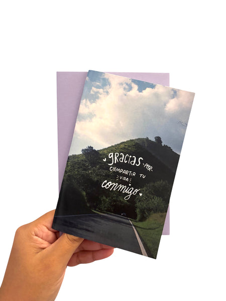 SAJORÍ - Gracias Por Compartir Tu Vida Conmigo - Greeting Card