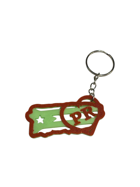 PRIZMA - Red PR - Keychain