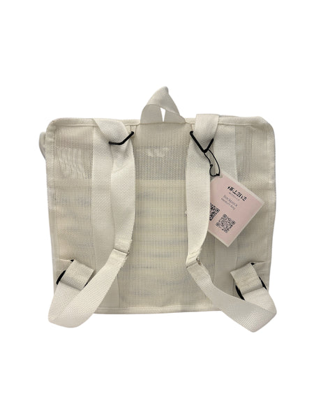 ARLENE MORILLO - Small Backpack - Glitter White