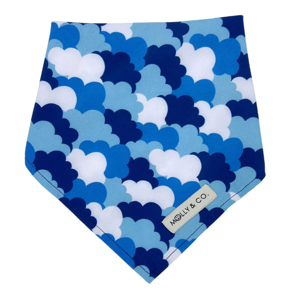 MOLLY & CO. - Dog Bandana- Clouds