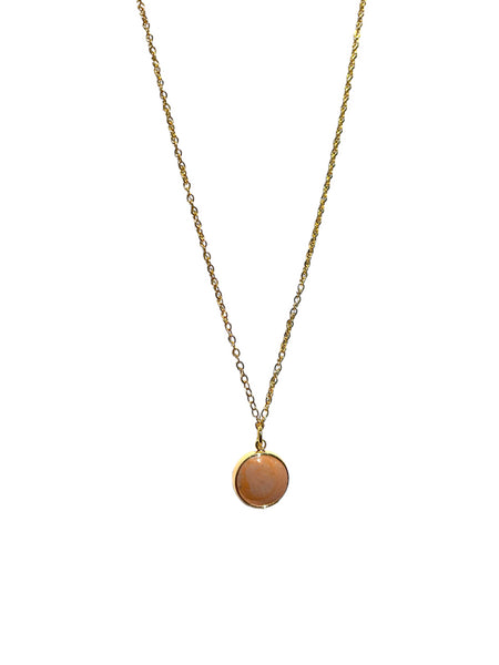 DEKOKRETE - Round Pendant Sienna Necklace