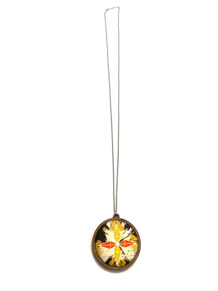 BOTÓN DE AZÚCAR - Pendant Necklace- Single- Compass