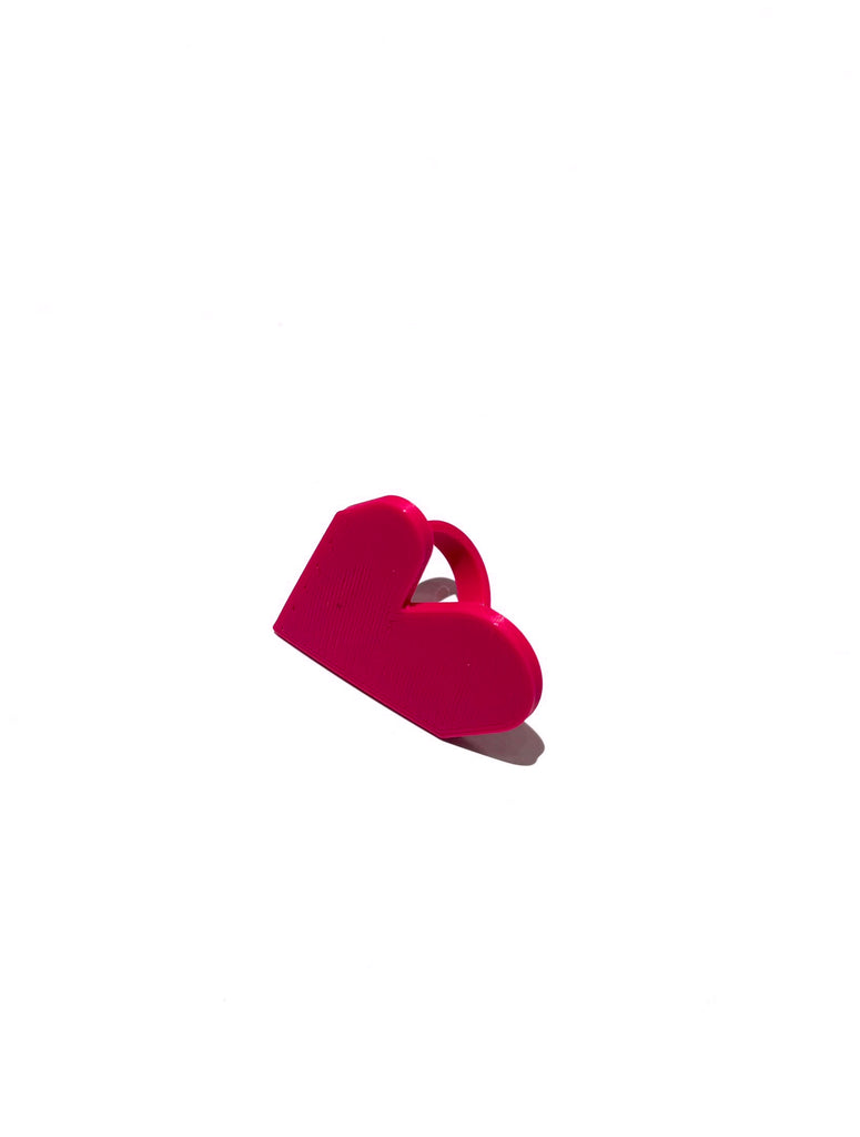 MENEO- Pink Heart Ring