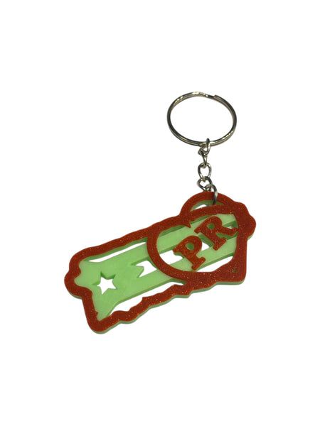 PRIZMA - Red PR - Keychain