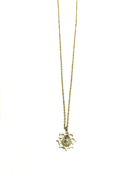 FLORE.C - Flower Simple Necklace - C.04