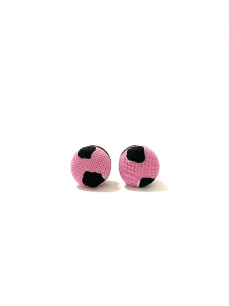 BOTÓN DE AZÚCAR- Mini Studs - Pretty in Pink