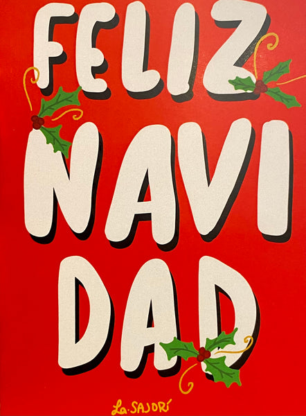 SAJORÍ - Greeting Card - Feliz Navidad