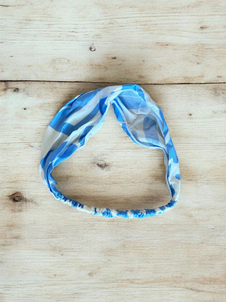 OMA DESIGNS - Blue Headband