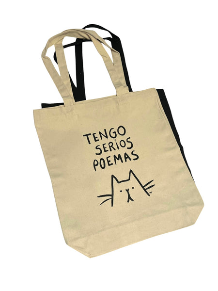 CONSUELO Y PUNTO - Tote Bag - Tengo Serios Poemas