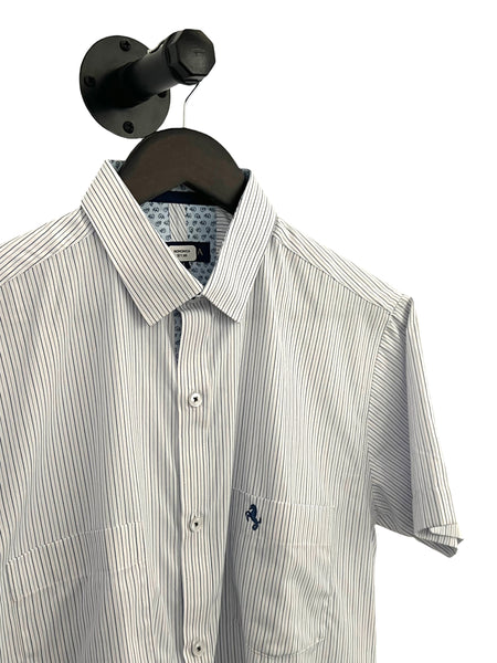 BORONEA- Dobby Stripe Shirt