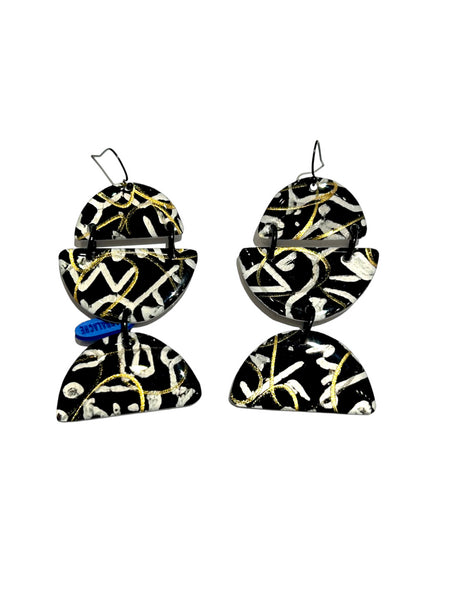 CAMBALACHE BY VIRGINIA NIN - Small Reversible Earrings - 06