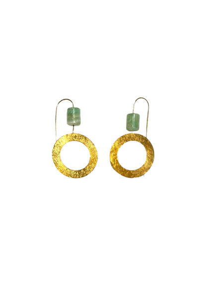 MONIQUE MICHELE - Florita Brass Earrings