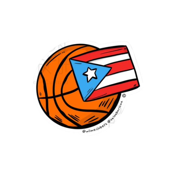 SALÓN BORICUA- Bola de Baloncesto - Basketball