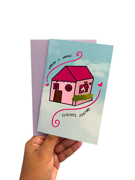 SAJORÍ - Hogar Es Donde Estemos Juntos - Greeting Card