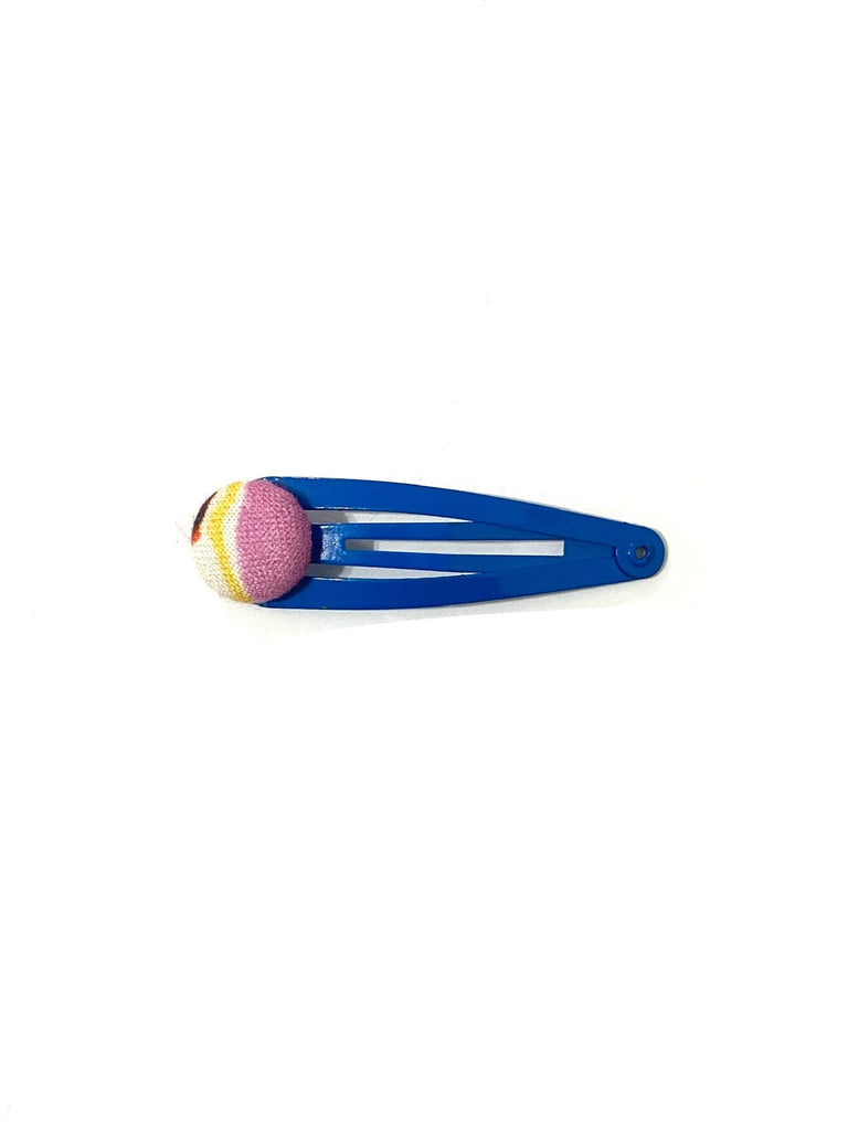 BOTÓN DE AZÚCAR- Hair Clip- Blue- Pink