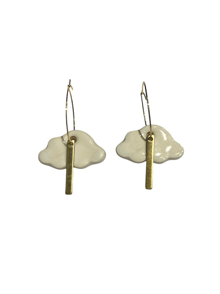 ITSARI- Long Earrings - Cloud
