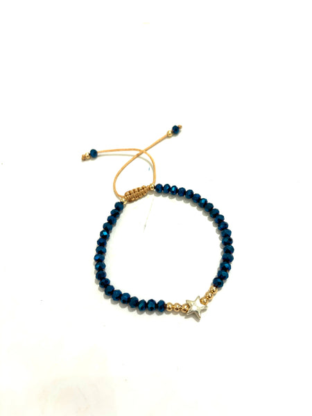 E-HC DESIGNS- Full Crystal Star Adjustable Bracelets