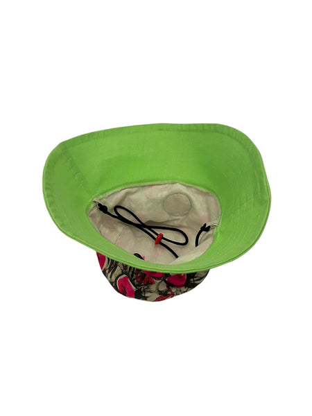 ASHLEEN CASTILLO - Caribe Bucket Hat - Pink Flamingos