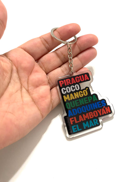 CHROMA LOCAL- Los Colores Keychain