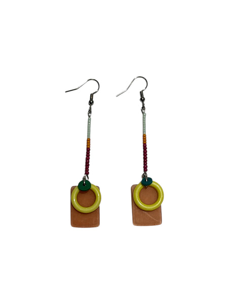 CONTRASTE- Small Beaded Earrings - 6