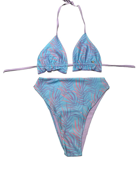 OMA DESIGNS- Lavender Bikini Set (Reversible)