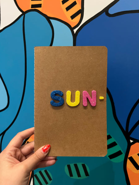 JUST B CUZ- Slim Notebook - SUN