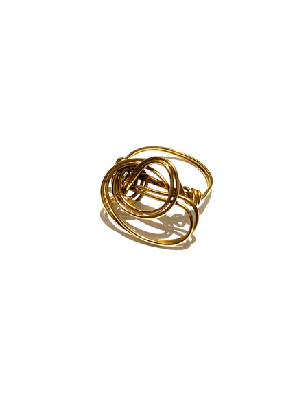 NIS Designs- Abstract Wired Ring