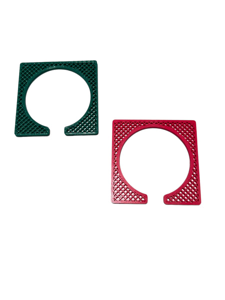 MENEO - Square Grid Cuff (more colors available)