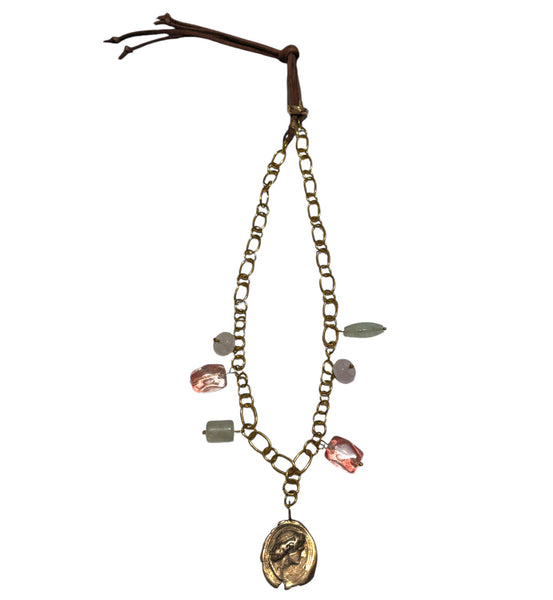 MONIQUE MICHELE- Owl Coin Necklace