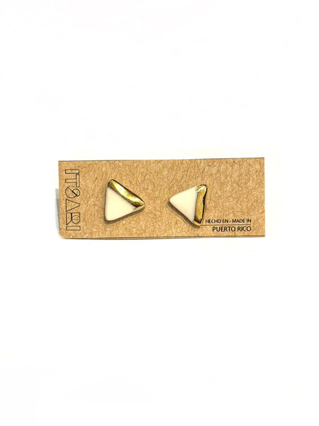 ITSARI- 22k Detail Studs - Triangles