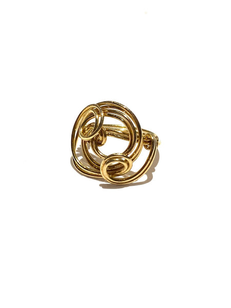 NIS Designs- Abstract Wired Ring