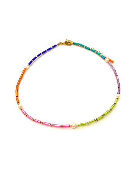 HC DESIGNS- Colorful Tube Chokers