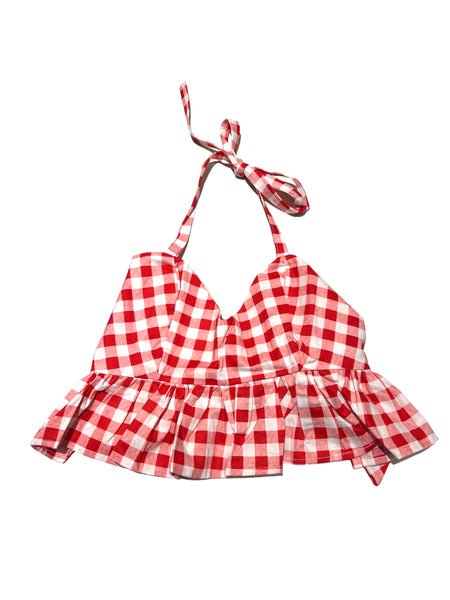 OMA DESIGNS- Candy Cane Mini Top