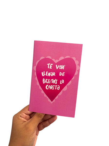 SAJORÍ - Te Voa' Llenar De Besitos La Carita - Greeting Card