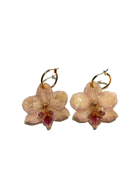 FLORE.C - Lilac Orchid Hoops