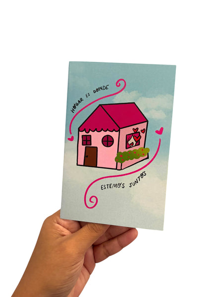 SAJORÍ - Hogar Es Donde Estemos Juntos - Greeting Card