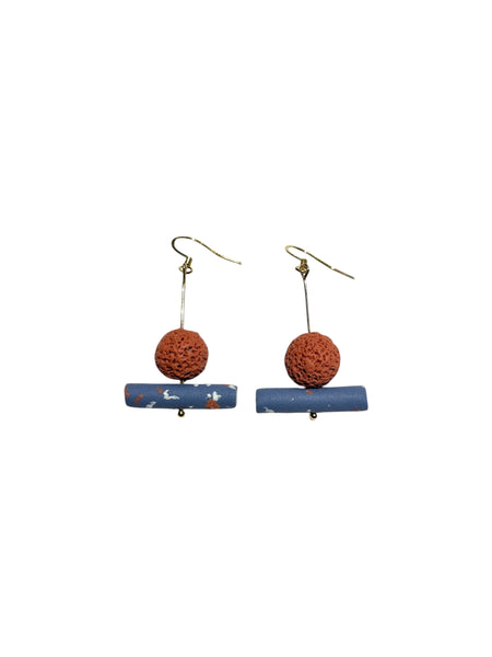 COCOLEÉ - Line and Dot Earrings - More Colors Available