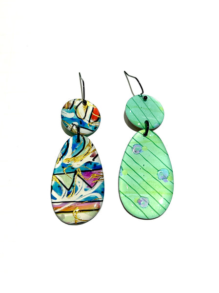 CAMBALACHE BY VIRGINIA NIN - Small Reversible Earrings - 02