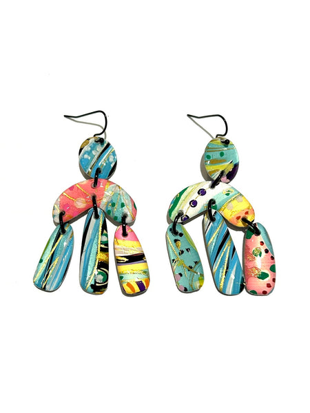 CAMBALACHE BY VIRGINIA NIN - Small Reversible Earrings - 01