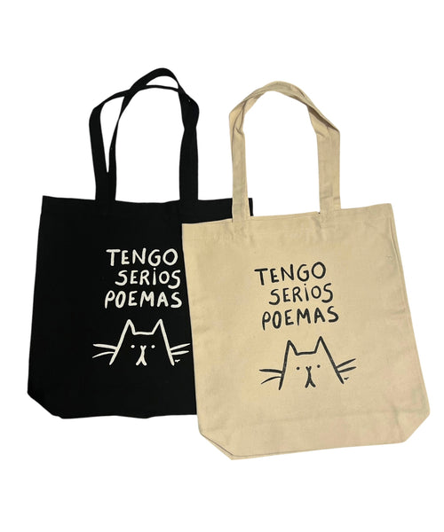 CONSUELO Y PUNTO - Tote Bag - Tengo Serios Poemas