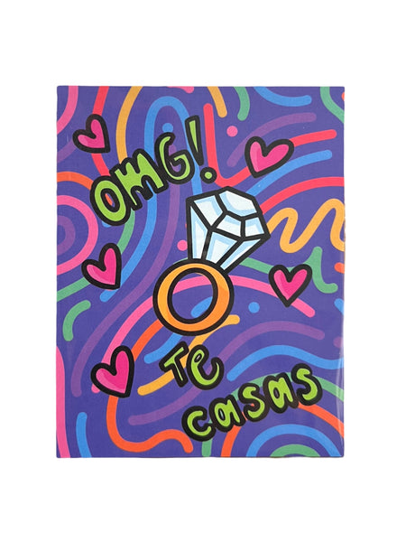 MIKEYLA JERIAN - Greeting Card - OMG! Te Casas