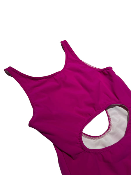 ASHLEEN CASTILLO - Verde Luz - Bright Magenta Swim- Small