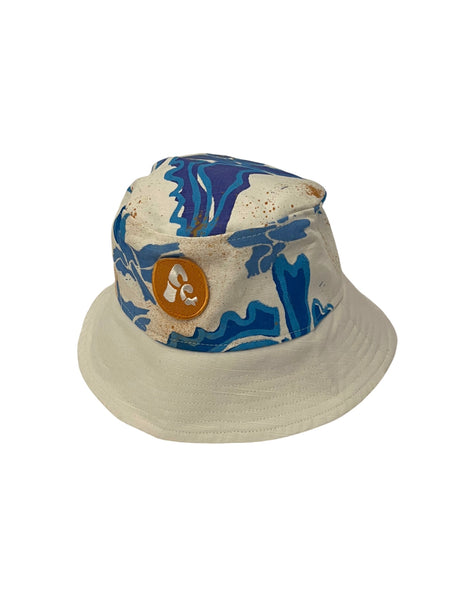 ASHLEEN CASTILLO - Caribe Bucket Hat - Blue Birds 2