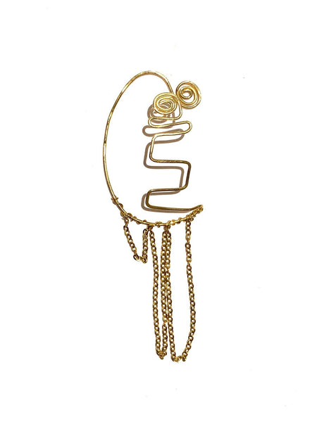 NIS Designs- Chain Ear Cuffs