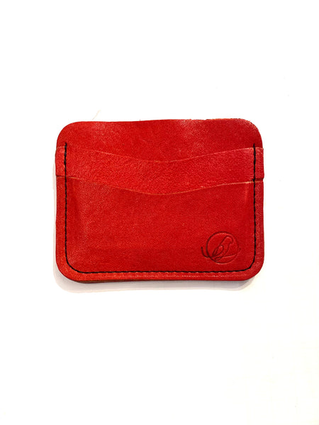 IGUACA - Cardholder- Vegan Tan Red