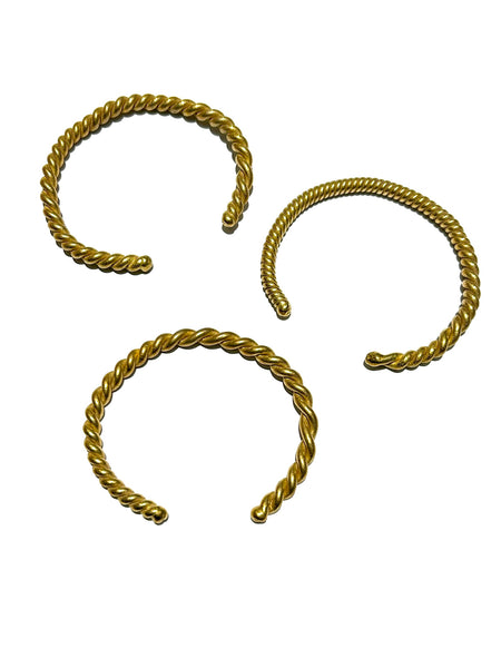 KIMPANDE - Twisted Bronze Cuff