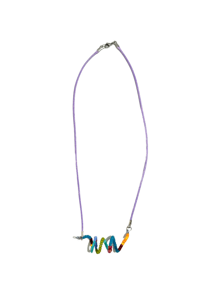 CONTRASTE - Purple Necklace