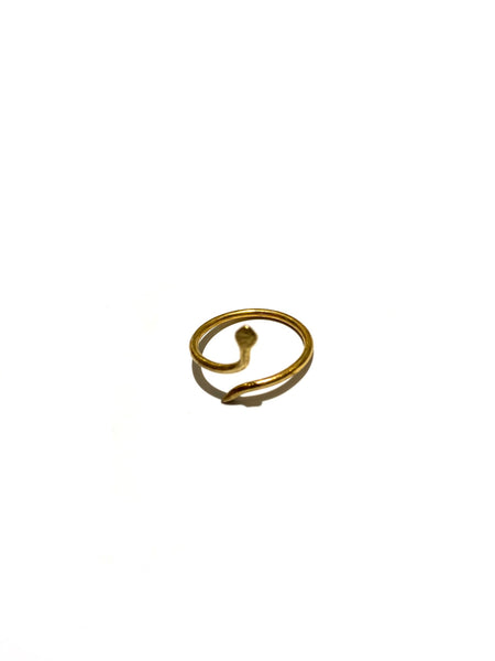 MONIQUE MICHELE- Snake Brass Rings