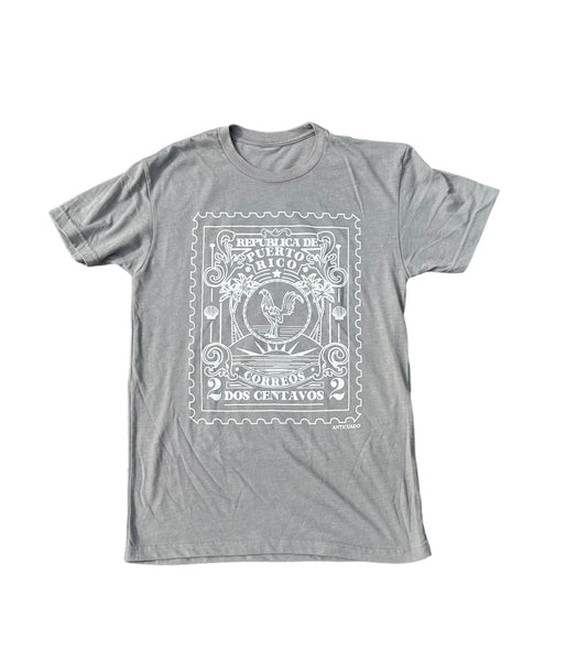ANTICUADO - República de PR - Gray T-Shirt